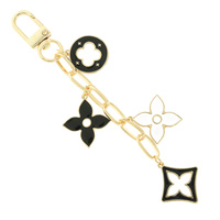 FLORAL LUX THEME BAG CHARM KEYCHAIN